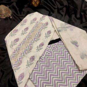 Lavender Mist Floral Suit Set