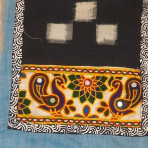 Peacock Ikat Sambalpuri Cotton Kurta