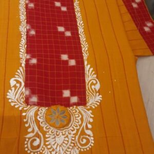 Sambalpuri Alpana Kurta Set